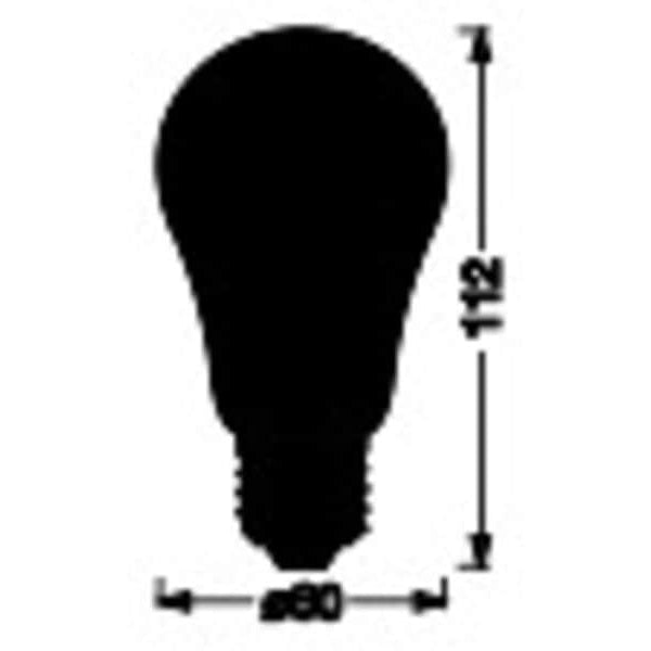 OSRAM Leuchtmittel A60 SMART+ ZigBee, E27, 9 W, WW