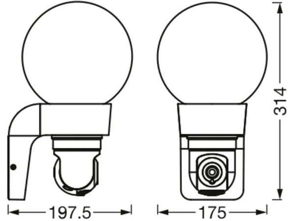 OSRAM SMART+ Globe Camera Track & Trace