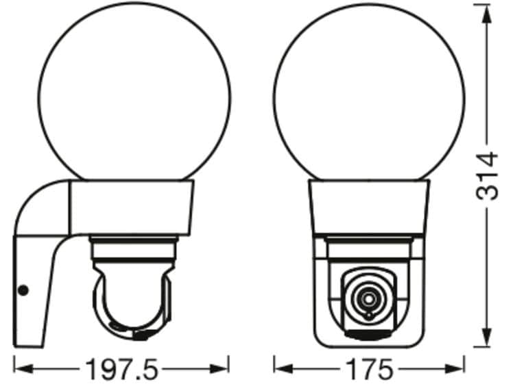 OSRAM SMART+ Globe Camera Track & Trace