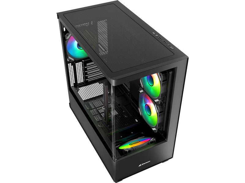 Sharkoon PC-Gehäuse ELITE SHARK CM100 Schwarz