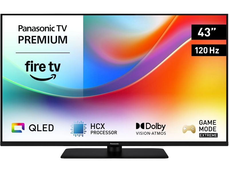 Panasonic TV TV-43W85BEZ 43", 3840 x 2160 (Ultra HD 4K), QLED