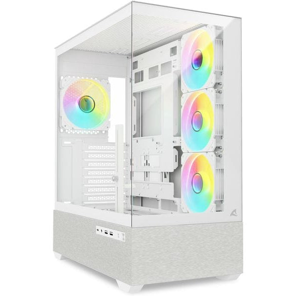 Sharkoon PC-Gehäuse AK7 ARGB Weiss