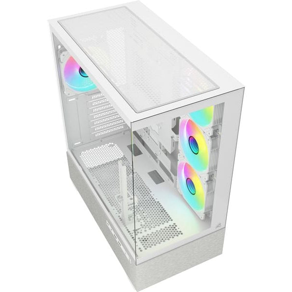 Sharkoon PC-Gehäuse AK7 ARGB Weiss