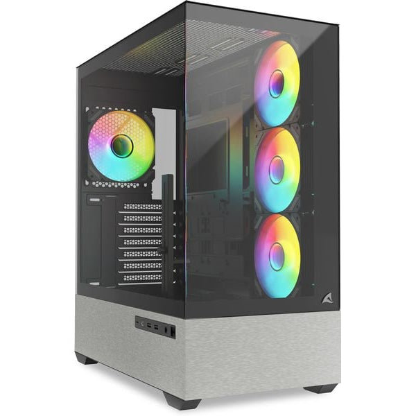 Sharkoon PC-Gehäuse AK7 ARGB Schwarz