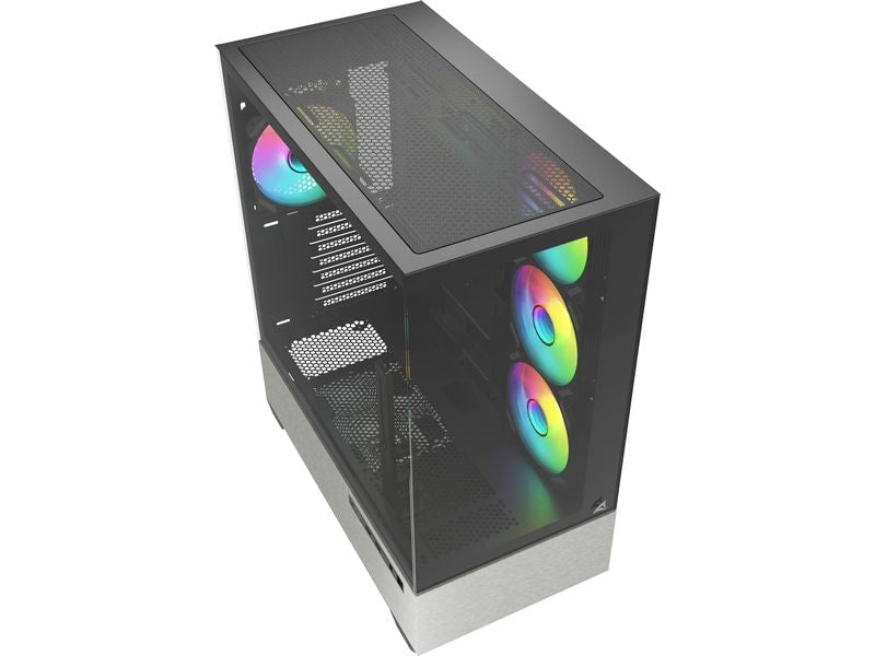 Sharkoon PC-Gehäuse AK7 ARGB Schwarz
