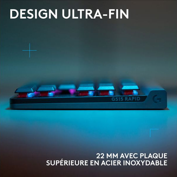 Logitech Gaming-Tastatur G515 RAPID TKL