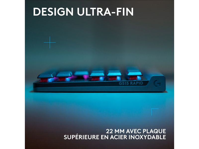 Logitech Gaming-Tastatur G515 RAPID TKL