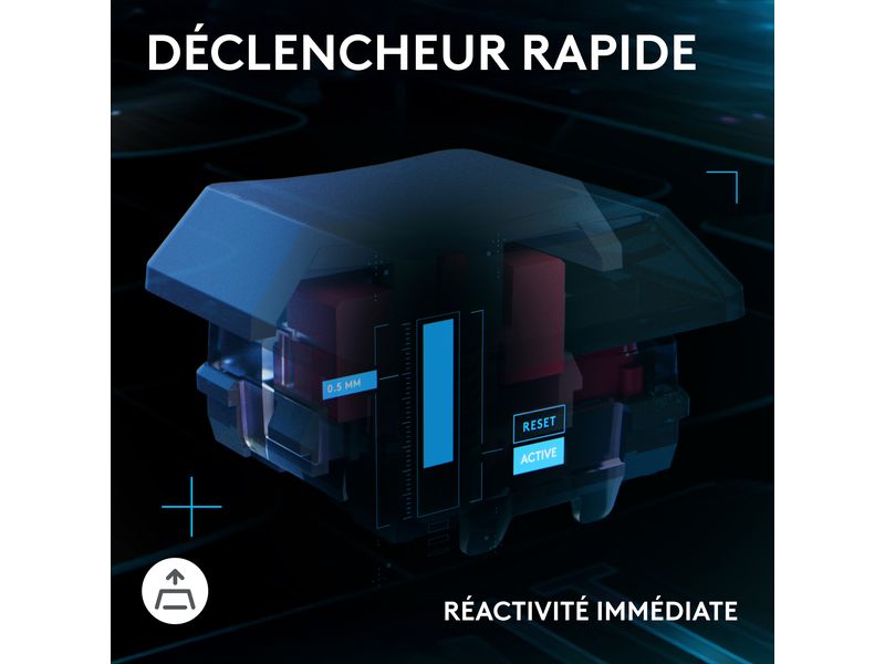 Logitech Gaming-Tastatur G515 RAPID TKL