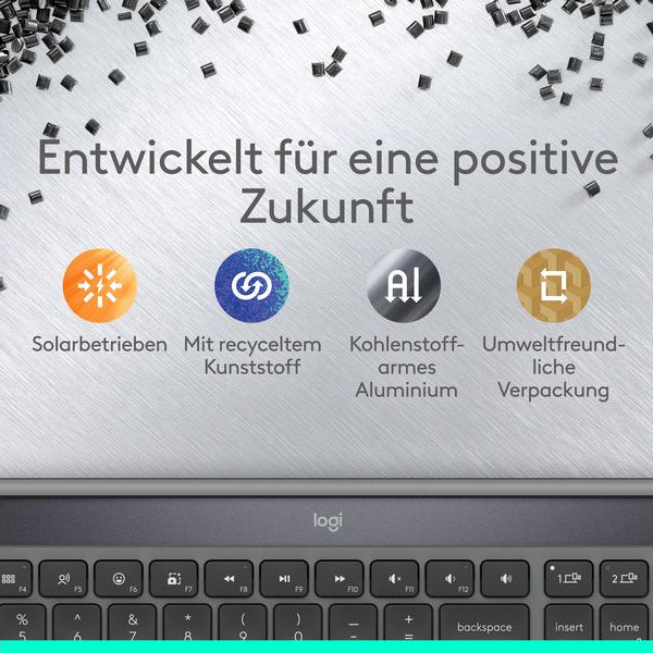 Logitech Tastatur Slim Solar+