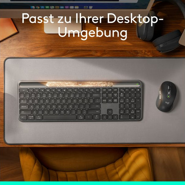 Logitech Tastatur Slim Solar+