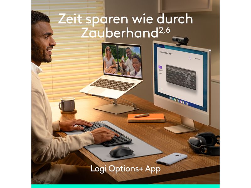 Logitech Tastatur Slim Solar+