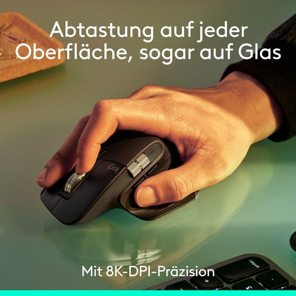 Logitech Maus MX Master 3S Bluetooth Edition ohne Empfänger