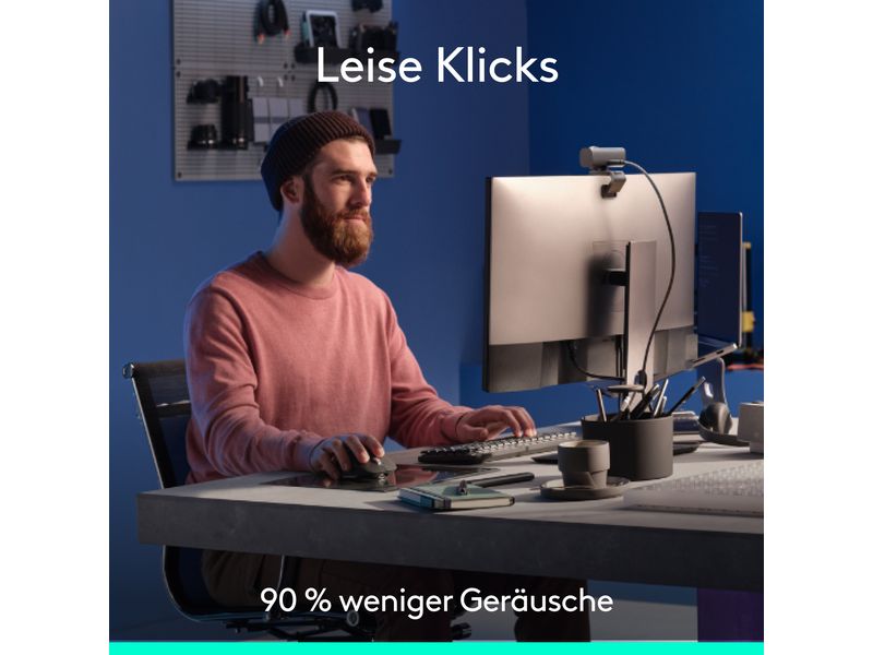 Logitech Maus MX Master 3S Bluetooth Edition ohne Empfänger