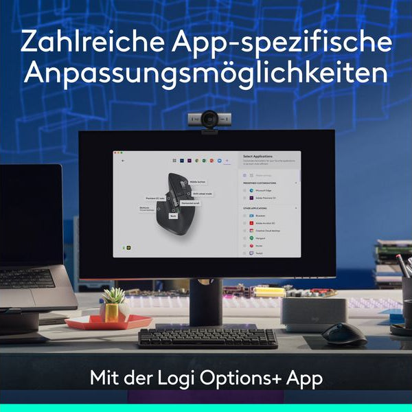 Logitech Maus MX Master 3S Bluetooth Edition ohne Empfänger