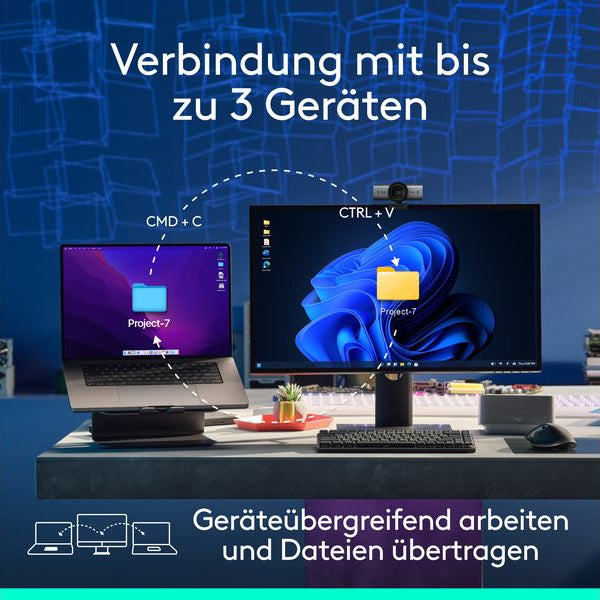 Logitech Maus MX Master 3S Bluetooth Edition ohne Empfänger