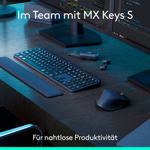 Logitech Maus MX Master 3S Bluetooth Edition ohne Empfänger
