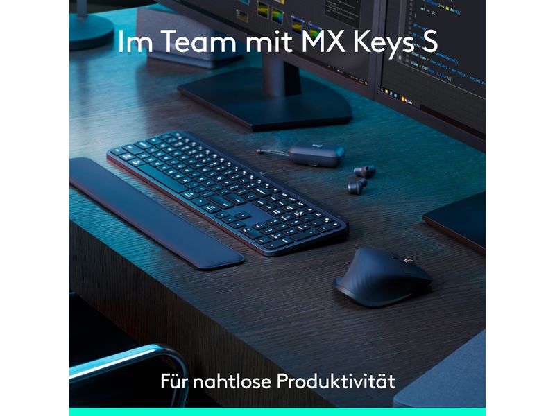 Logitech Maus MX Master 3S Bluetooth Edition ohne Empfänger