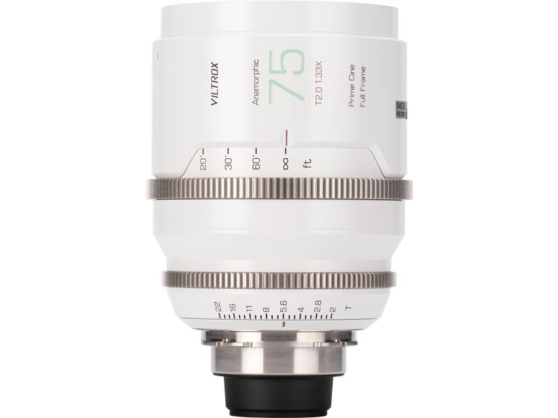 Viltrox 75mm T/2.0 1.33X Anamorphotisches Objektiv – Arri PL