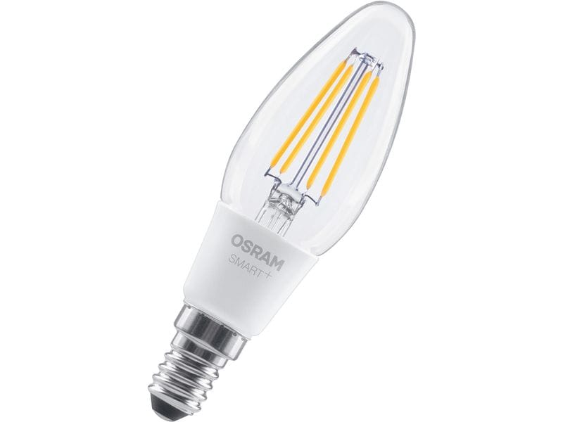 OSRAM Leuchtmittel B40D SMART+ WiFi, E14, 4 W, WW