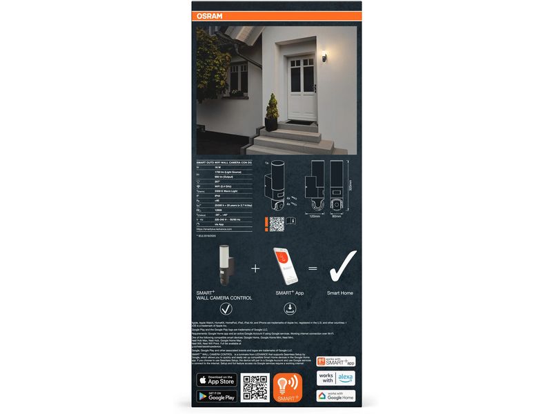 OSRAM Smart+ Wall Camera