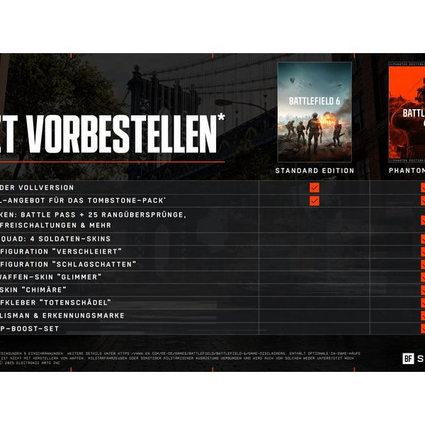 Electronic Arts Battlefield 6 Phantom Edition