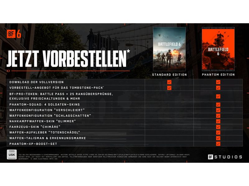 Electronic Arts Battlefield 6 Phantom Edition