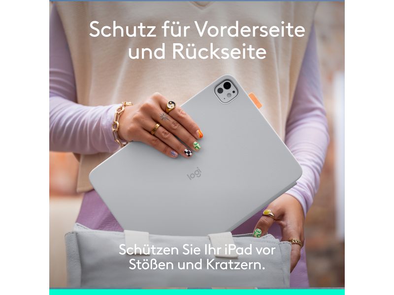 Logitech Tablet Tastatur Cover Flip Folio iPad Pro & Air13