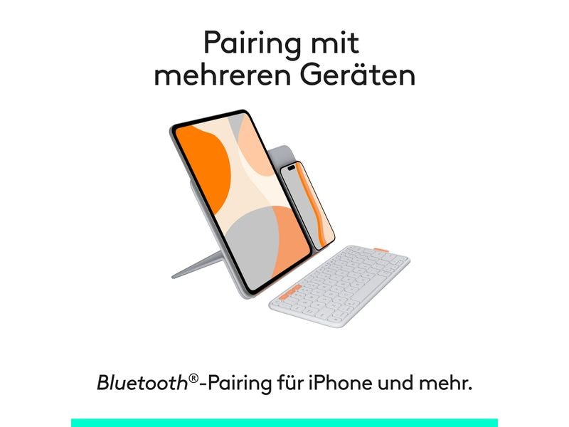 Logitech Tablet Tastatur Cover Flip Folio iPad Pro & Air13