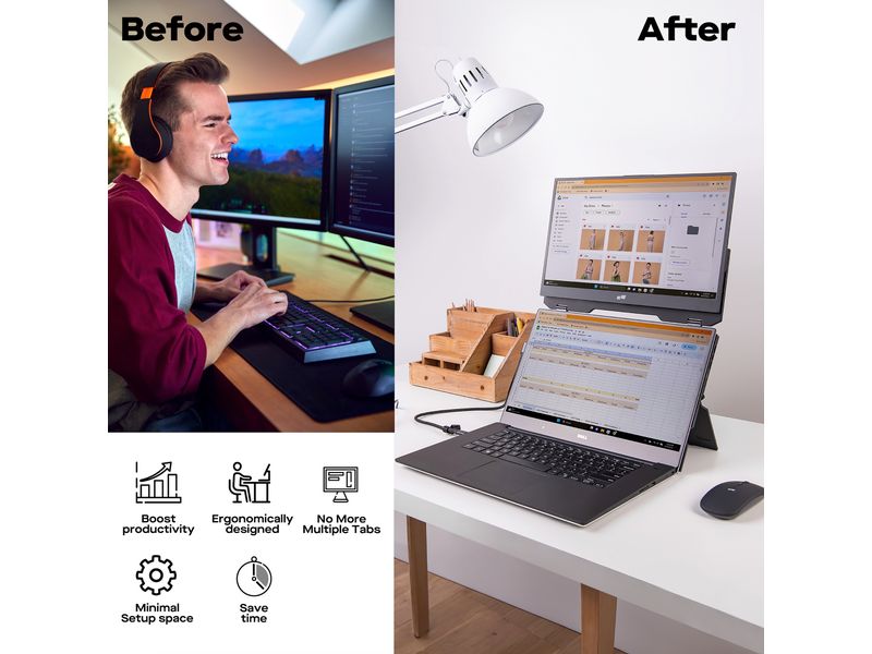 Mobile Pixels Monitor Duex Float 15.6"