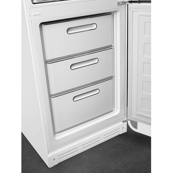 SMEG Kühl-Gefrierkombination FAB32RWH6 Weiss, Rechts