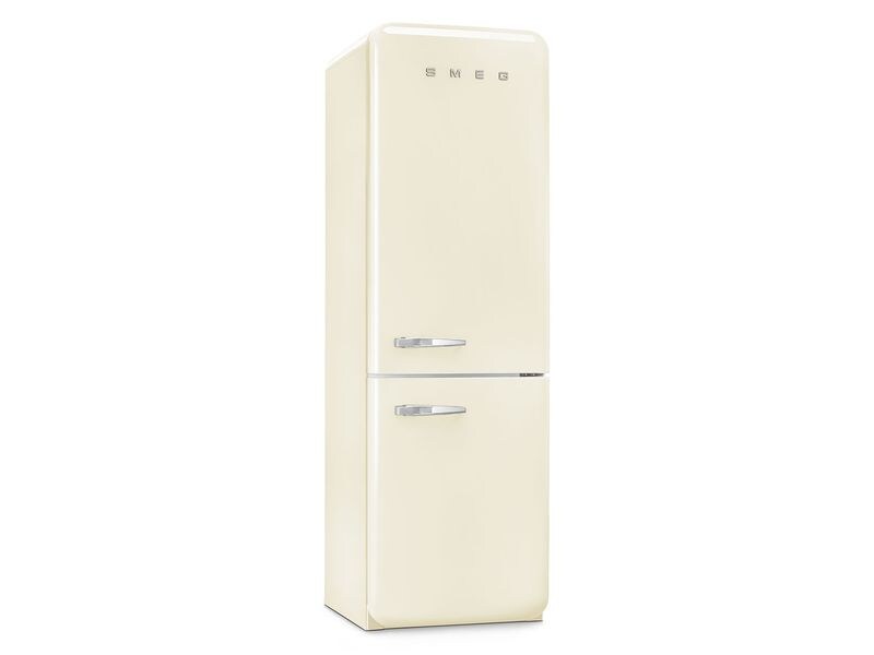 SMEG Kühl-Gefrierkombination FAB32RCR6 Crème, Rechts