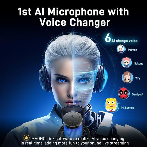 Maono Kondensatormikrofon DM40RGB