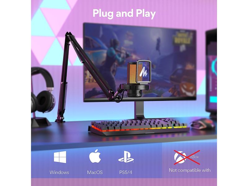 Maono Kondensatormikrofon DGM20S