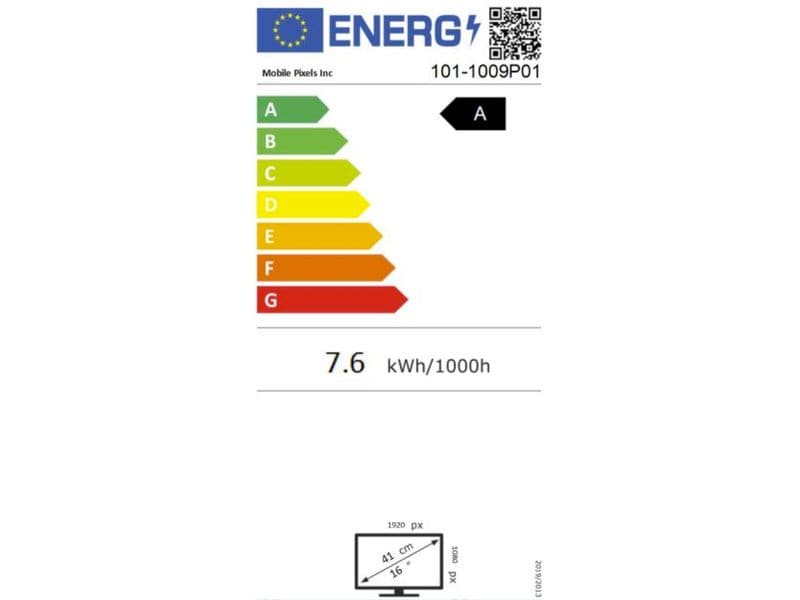 Mobile Pixels Monitor Glance 16"