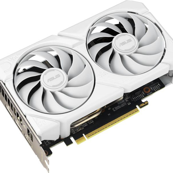 ASUS Grafikkarte Dual Radeon RX9060XT 16G Weiss