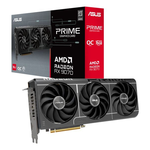 ASUS Grafikkarte Prime Radeon RX 9070 OC Edition 16GB