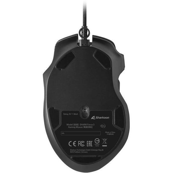 Sharkoon Gaming-Maus SHARK Force 3