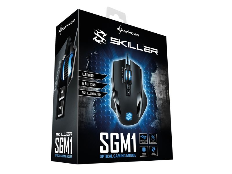 Sharkoon Gaming-Maus SKILLER SGM
