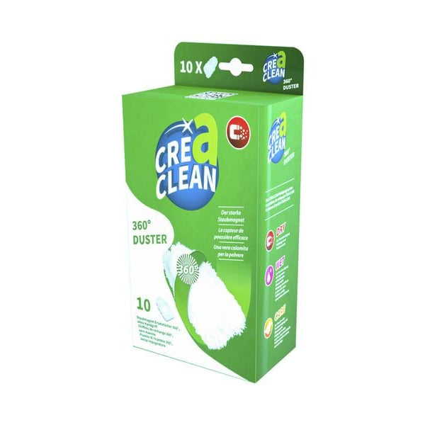 CreaClean Staubmagnet Nachfülltücher 360° 10 Stk. Grün