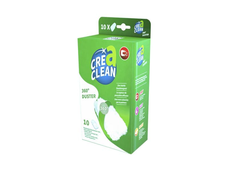 CreaClean Staubmagnet Nachfülltücher 360° 10 Stk. Grün