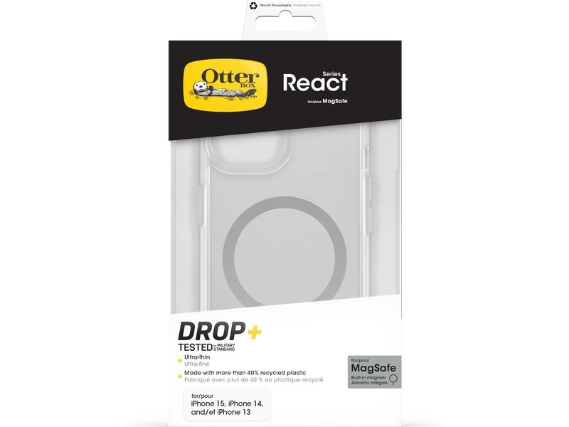 Otterbox Back Cover React MagSafe Transparent