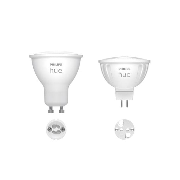 Philips Hue 3 GU10-Lampen + Dimmschalter + Hue Bridge Pro