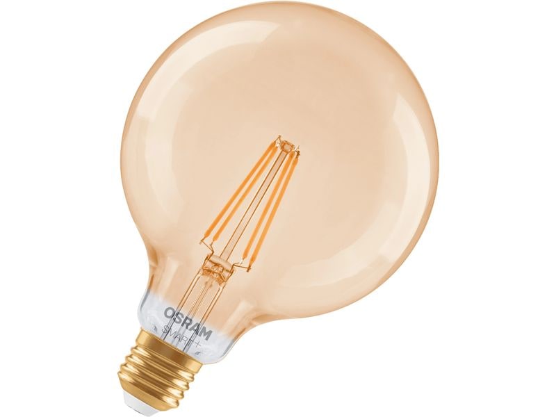 OSRAM Leuchtmittel Globe 55D SMART+ WIFI, E27, 6 W, WW