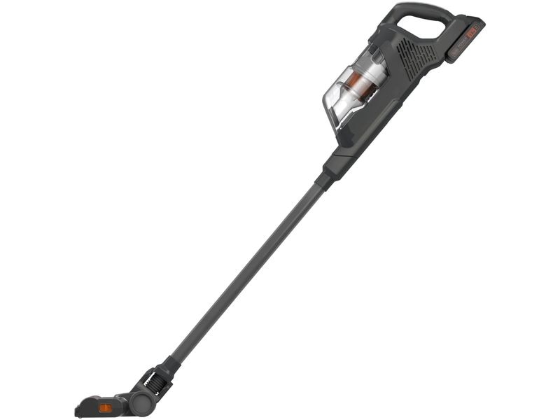 BLACK+DECKER Akku-Hand- und Stielsauger BHFEA18D1-QW Grau/Orange