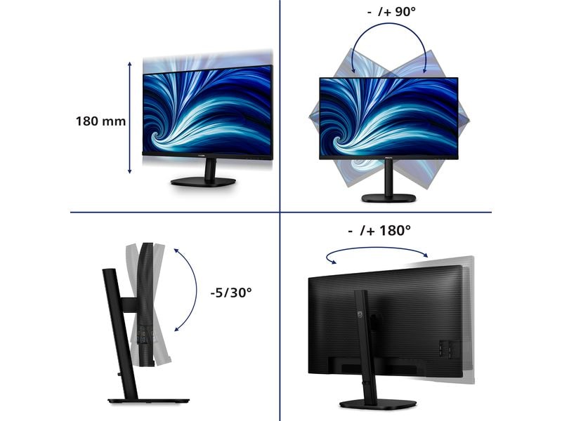 Philips 32" 32B2N3500/00, 2560 x 1440, 100 Hz