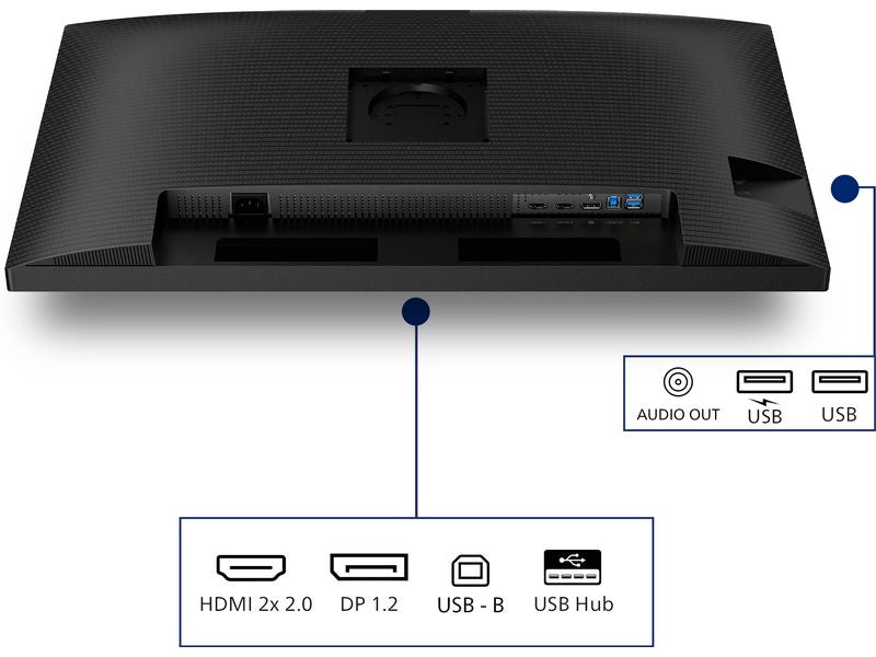 Philips 32" 32B2N3500/00, 2560 x 1440, 100 Hz