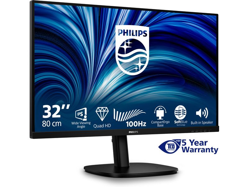 Philips 32" 32B2N3500/00, 2560 x 1440, 100 Hz