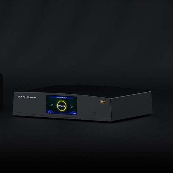 Aune SC1 EVO Hochpräzise 10 MHz Masterclock Schwarz