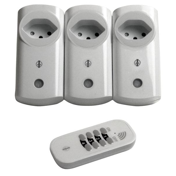 Intertechno ITI-3 Power Funksteckdosen Weiss