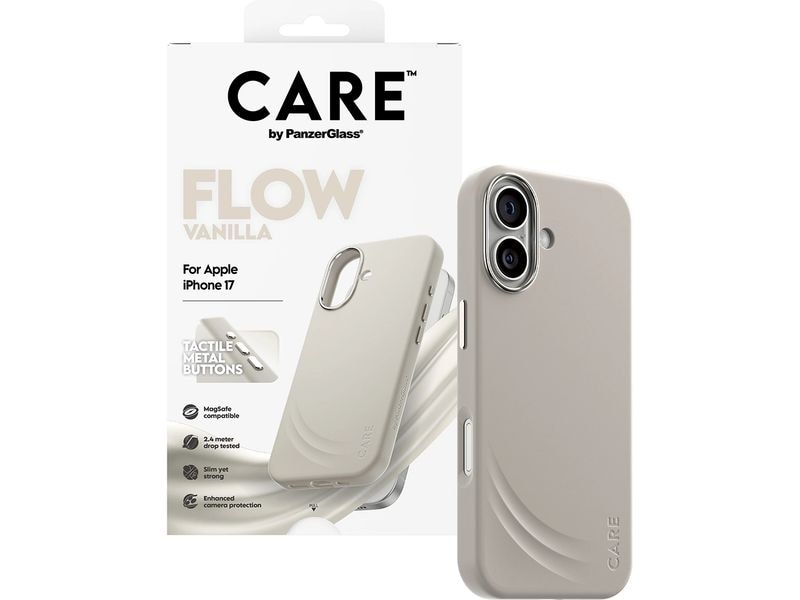 CARE Back Cover Feature Flow MagSafe iPhone 17 Black